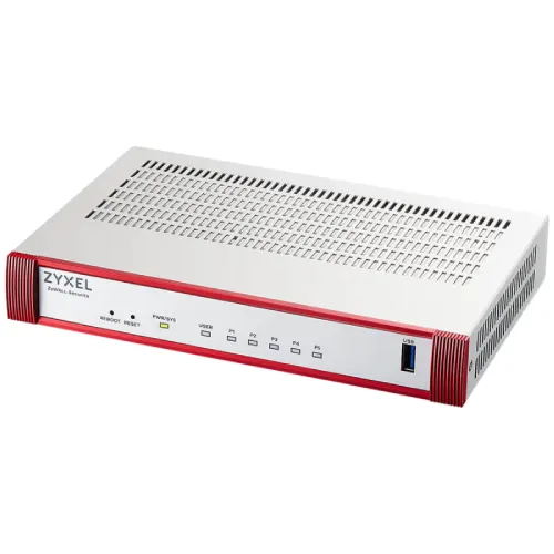 Межсетевой экран ZyXEL Firewall USG FLEX 50H (Gold Security Pack 1 year bundle), 5xRJ-45: 1G LAN/WAN, 1xUSB3.0, NebulaFlex Pro, desktop, fanless (USGFLEX50H-EUCI02F)