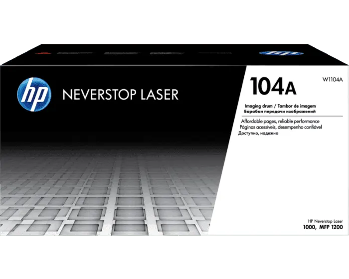 Фотобарабан HP 104A Original Laser Imaging Drum для HP Neverstop Laser 1000a/w/n Printer & Neverstop Laser MFP 1200a/w/nw Printer (W1104A)