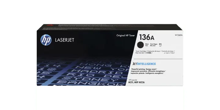 Картридж HP 136A чёрная Original LaserJet Toner Cartridge (W1360A)