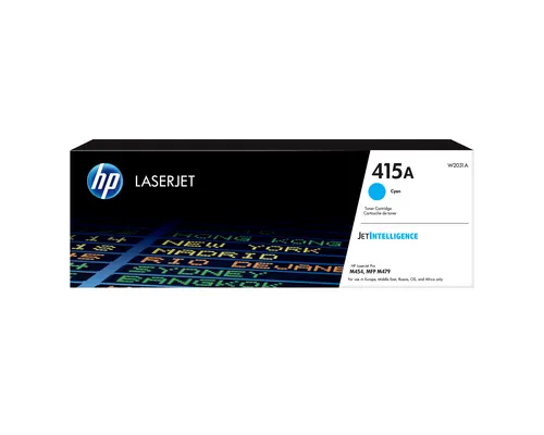 Картридж HP 415A Cyan LaserJet Toner Cartridge (W2031A)