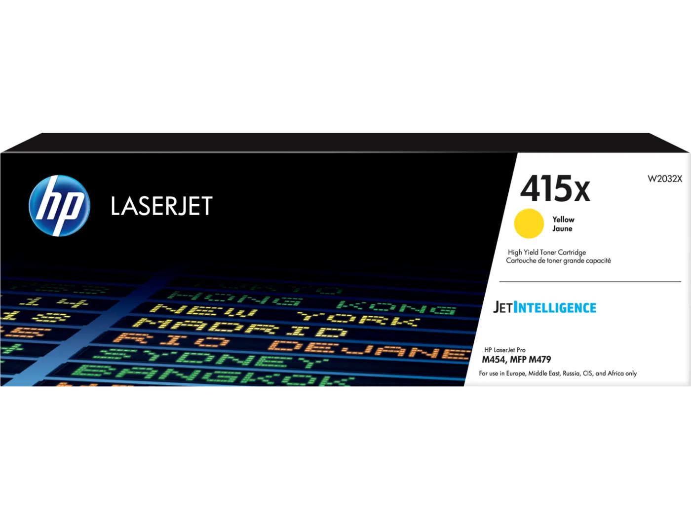Картридж HP 415X Yellow LaserJet Toner Cartridge (W2032X)