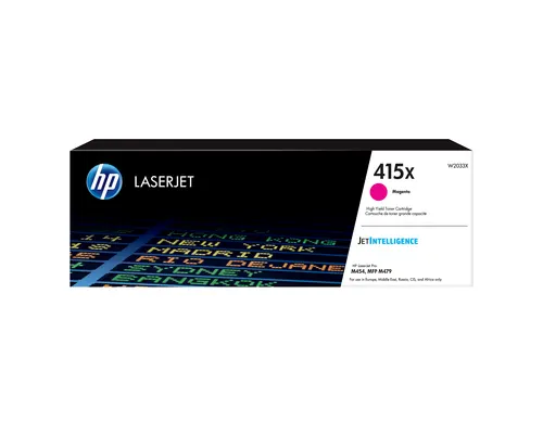 Картридж HP 415X Magenta LaserJet Toner Cartridge (W2033X)