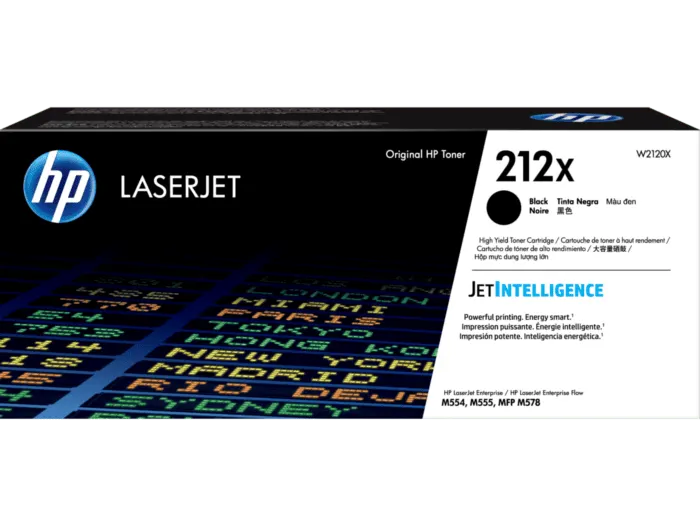 Картридж HP 212X чёрная Original LaserJet Toner Crtg (W2120X)