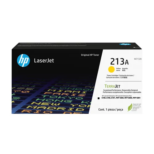 Картридж HP 213A Yellow Original LaserJet Toner Cartridge (W2132A)