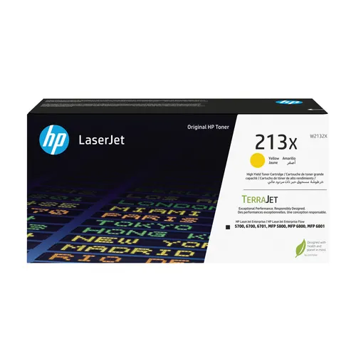 Картридж HP 213X Yellow Original LaserJet Toner Cartridge (W2132X)