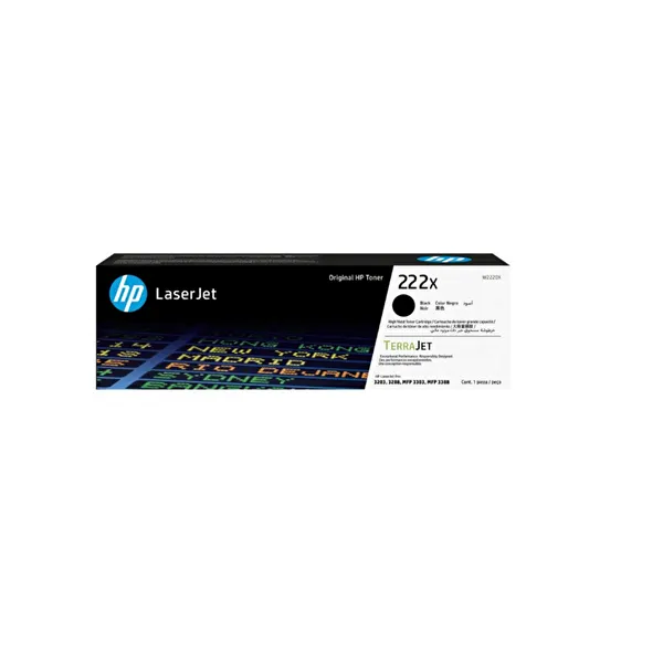 Картридж HP 222X повышенной ёмкости чёрная Original LaserJet Toner Cartridge (W2220X)