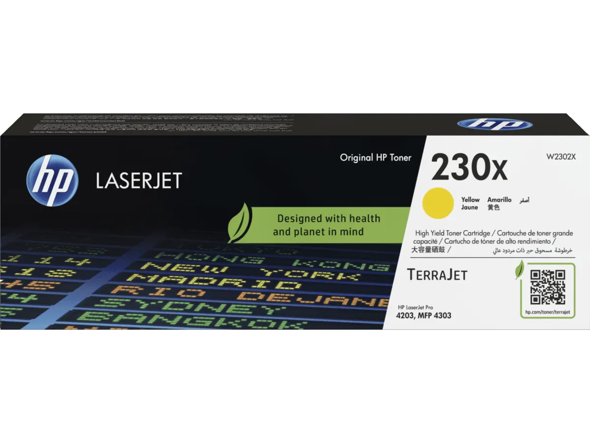 Картридж HP 230X Yellow Original LaserJet Toner Cartridge (W2302X)